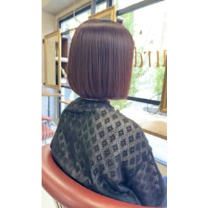 ピンクカラー×ボブスタイル - Lourdes hair design【ルルドヘアーデザイン】掲載中