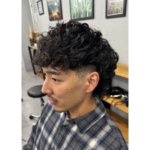WAVY 桜木町　外国人風マレットヘア