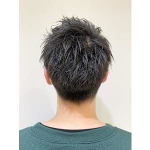 就活もイケる短髪2ブロック