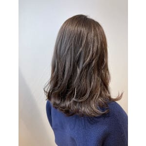 ブリーチ無しグレージュ