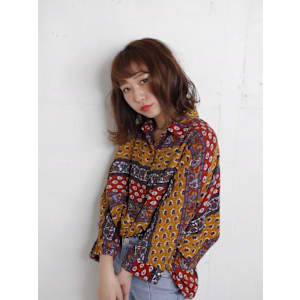 ブリーチ無しモカブラウン