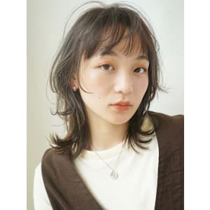 軽質感ウルフ/くびれミディ/動きレイヤー/小顔カット - tricca 代官山本店 【トリッカ ダイカンヤマ】【トリッカ ダイカンヤマホンテン】掲載中