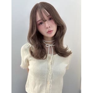 韓国ヘア ミルクティーベージュ