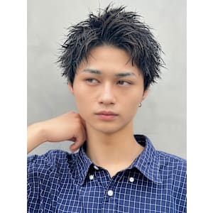 スパイキーショート/短髪/アップバング/刈り上げなしショート - ARIETTA GINZA men’s/メンズカット/メンズパーマ【アリエッタギンザ　メンズ】掲載中