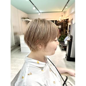 ボーイッシュショート/マッシュショート/短めショート