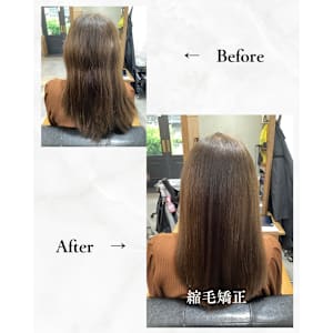 ≪お客様スタイル≫ 縮毛矯正
