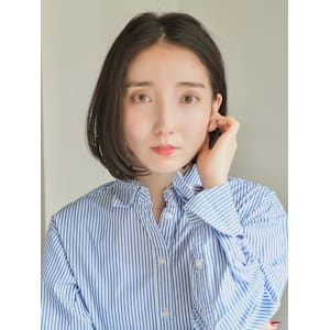 前下がりショート・ボブ/絶壁解消/前髪あり/40代/30代 - INCEPTION  GINZA 銀座【インセプション】掲載中