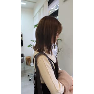 ミディアム/レイヤー/髪質改善