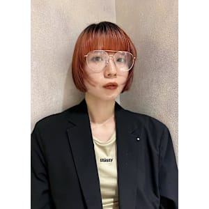 ボブ/レイヤーボブ/顔周りレイヤー