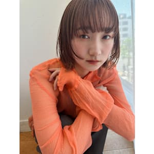 前髪ありミニボブ/まとまりレイヤー/ナチュラルストレート - tricca 代官山本店 【トリッカ ダイカンヤマ】【トリッカ ダイカンヤマホンテン】掲載中
