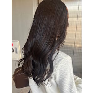 ロング こっくりブラウン