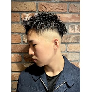 メンズカットスキンフェードショートスタイル - bococa by KENJE/メンズカット｜フェード【ボコカバイケンジ】掲載中