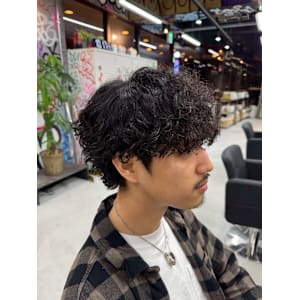 kearny -メンズパーマ&メンズカット- 上野×スタイル