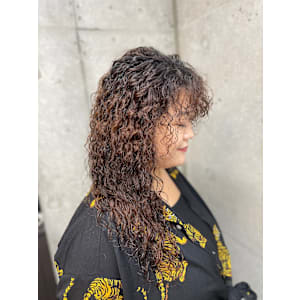 レディーススパイラルパーマ　