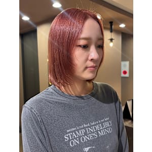 オレンジベージュ/ブリーチカラー/顔周りレイヤー - PiNo C-LOOP UNITED 横浜【ピノ シーループ ユナイテッド ヨコハマ】掲載中