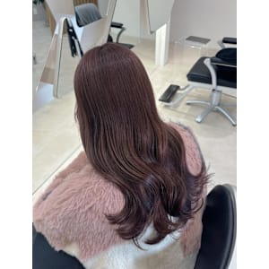 【miu担当】ブリーチなしでできるピンクブラウン