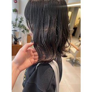 透明感ラベンダーグレージュ