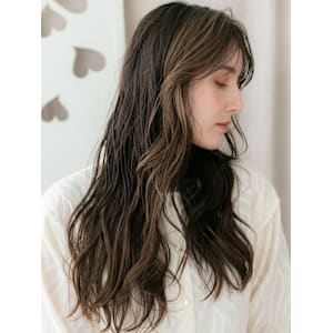 フェイスフレーミングミストバングエアリーロング20代30代 - COVER HAIR bliss【カバーヘア ブリス】志木/志木南口駅前店【カバーヘア ブリス シキ シキミナミグチエキマエテン】掲載中