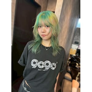 ルーツカラー　ケアブリーチ　ブリーチカラー　表参道/原宿 - Null 表参道本店 デザインカラー/ダブルカラー【ヌル】掲載中