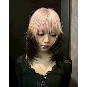 ルーツカラー　ケアブリーチ　ブリーチカラー　表参道/原宿 - Null 表参道本店 デザインカラー/ダブルカラー【ヌル】掲載中