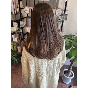 秋ブラウンカラー✖レイヤーカット
