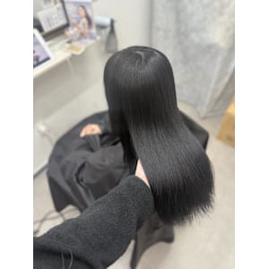 ダークグレー/ツヤ髪/髪質改善