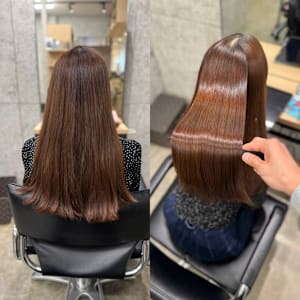 #髪質改善#縮毛矯正#美髪矯正