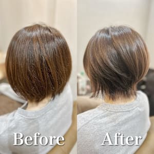 白髪ぼかし(ベージュ)白髪キレイにマイナス10歳