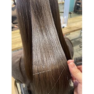 N.カラー+髪質改善サブリミックトリートメント