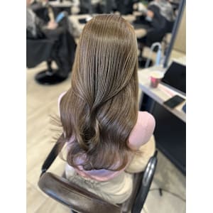 Mako ヘーゼルベージュ くすみカラー ブリーチなし 銀座