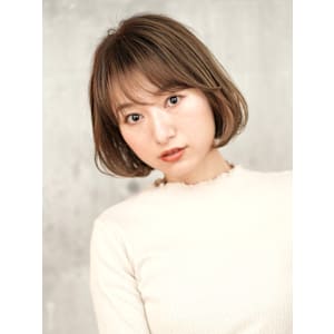 前下がりショート・ボブ/絶壁解消/前髪あり/40代/30代 - INCEPTION  GINZA 銀座【インセプション】掲載中
