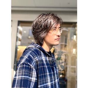 ゆるクセを活かすメンズミディアム - FACES hair lounge【フェイセズヘアラウンジ】掲載中