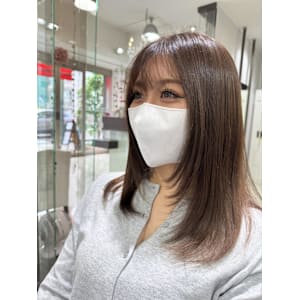 20代　髪質改善 イルミナカラー