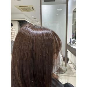 20代　髪質改善 イルミナカラー