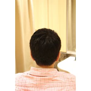 ビジネスショート×白髪染め