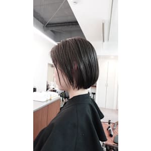 髪質改善グレージュ/ボブ