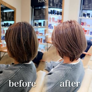 白髪ぼかし細めハイライト30代40代50代【藤沢　藤沢駅】 - STELLA by KENJE【ステラバイケンジ】掲載中