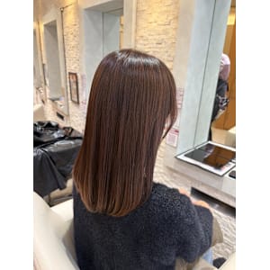 柔らか透明感×ラベンダーベージュ