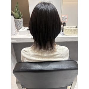 ウルフ×インナーカラー