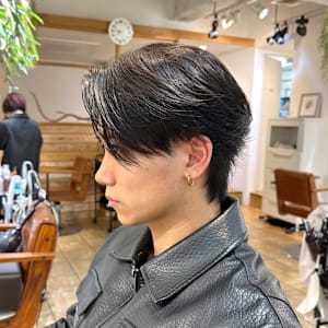 メンズ縮毛矯正/フェザーショート - Hair Salon Mimosa Works【ヘアサロンミモザワークス】掲載中