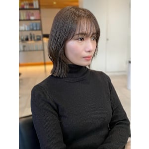 【SPADIC大阪梅田店】ブリーチなしの透け感ブラウン