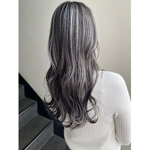 グレージュハイライト