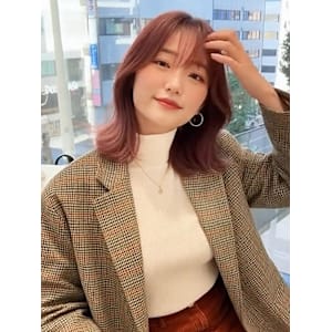 ピンクブラウン