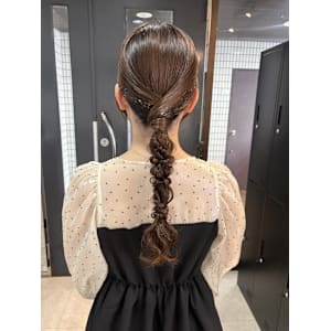 ミホ＊お呼ばれヘア