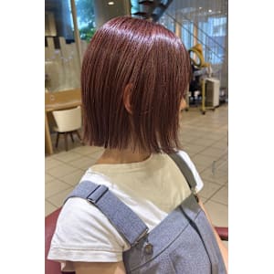 ブリーチなしダブルカラー/ピンクベージュ/ダメージレス - SOTOE＆marbb久喜店【ソトエアンドマーブ クキテン】掲載中