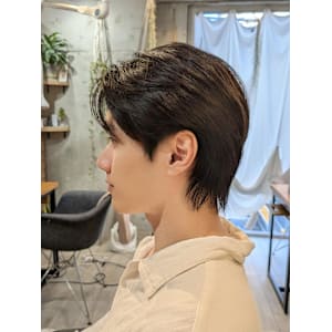 センターパートのナチュラルウルフ - MANOHARU【マノハル】掲載中