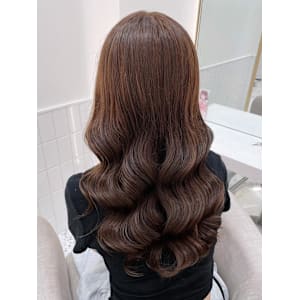 ブリーチなしWカラー！ミルクチョコレート♪_ユウ