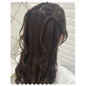 後ろ姿盛れ！リボンハーフツイン♪_ユウ