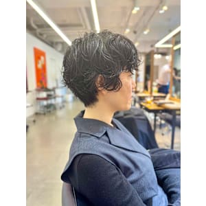 【小顔◎小頭◎】黒髪クセ毛風ショートパーマ - SUNNY'S by CONKS 柏【サニーズ バイ コンクス】掲載中