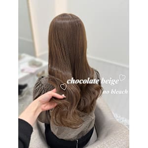 ＊ブリーチなしチョコレートベージュ＊rina